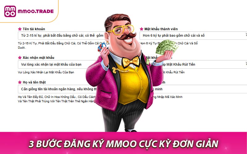 3 bước đăng ký MMOO cực kỳ đơn giản