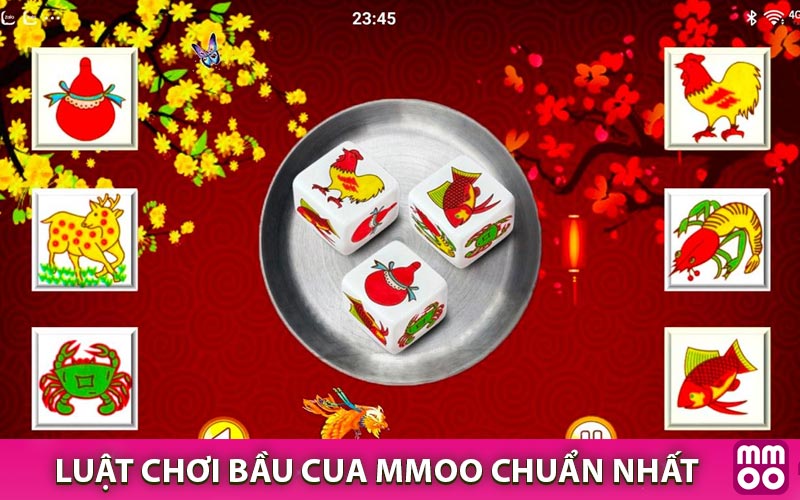Luật chơi Bầu cua MMOO chuẩn nhất